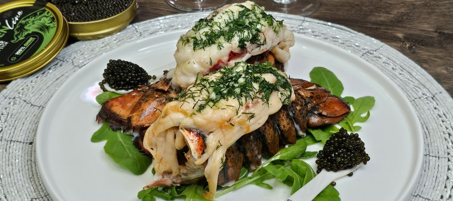 Rezept für die Zubereitung von Hummerschwänzen