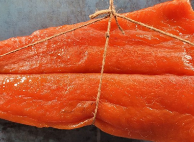 Smoked salmon is a real trophy for the body